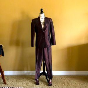 Alfani silk blazer and slacks